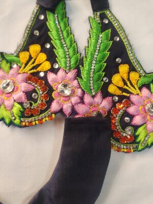 Custom-Fit Gaura Nitai Silk Outfit – Handmade ISKCON Worship Dress