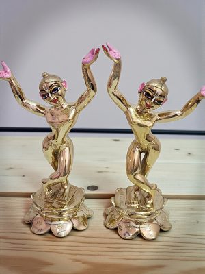 8inch gaur nitai both hand up