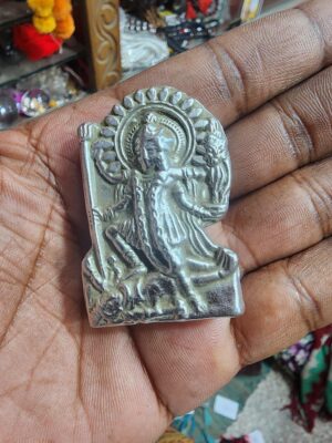2inch/5cm  parad kali mata , small 5cm kali mata statue for pooja , religious kali murti ,