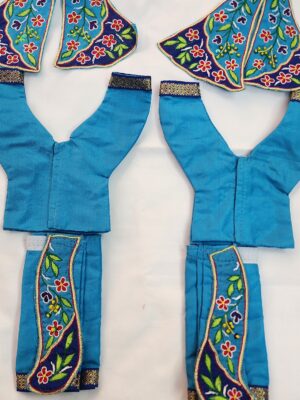 20241208_152858 Gaura Nitai Handmade Embroidery Dress – Devotional Outfit for Deities, All Sizes, Made in Vrindavan, nitai gaura outfit,devotional dress