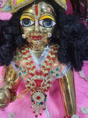 10inch/12 no five metal  Laddu Gopal Statue  Finish, Vrindavan Made 12 No. Laddu Gopal panchdhatu , vrindavan bal gopal , baby krishna