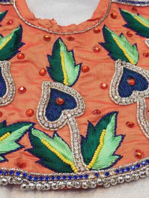Vrindavan Handmade Jagannath Baldev Subhadra Dress, Traditional Embroidered Outfit, Custom Sizes for Devotees and Temples puja dress