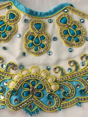 20250301_151201 Temple Wear Radha Krishna Outfit | Pure Handmade Devotional Dress Exclusive Radha Krishna Attire