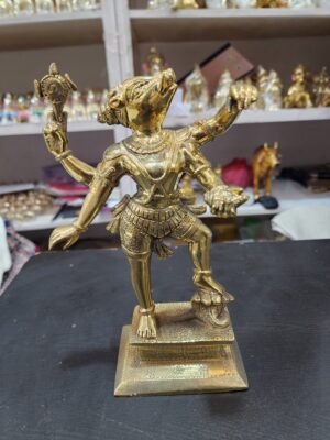 20240120_142015 antique 8inch/20cm brass mix metal varah dev bhagvan solid murti from vrindavan , varaha dev statue for all devotee , hare krishna