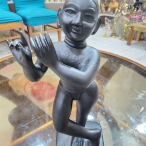 10inch/25cm brass  handmade radha raman murti from holy vrindavan dham  , vrindavan king , gopal bhatt goswami radha raman statue pure brass