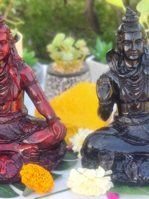 20240407_175824 8inch/20cm coconut wood shiv god statue , shiv bhagvan ,shankar god , home decor , show piece , religious gift , hare krishna ,