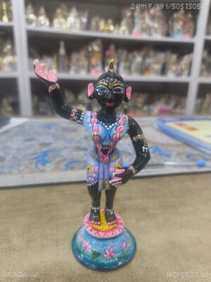IMG_20260523_140105363 6 Inch / 15 cm Brass Yamuna Maharani Statue, Handmade Yamuna Devi Murti, Sacred Hindu Goddess Idol from Holy Vrindavan for Home Temple