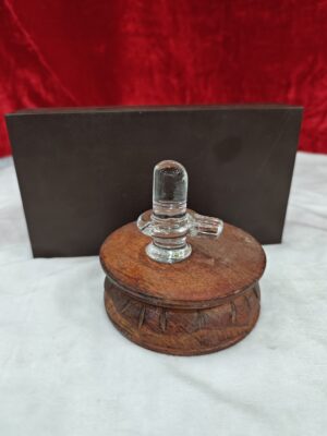 IMG_20260529_163104 2Inch Lab Certified Crystal Shivling with Jaladhari | Pure Sphatik Shivling | Certified Quartz Shiva Lingam for Puja Decor, religious item ,
