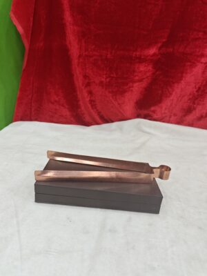 IMG_20260704_165033 Handmade Copper Havan Chimta 9.5 Inch | Agnihotra Tongs | Copper Fire Ritual Tool | Yagya Accessories for Sacred Havan