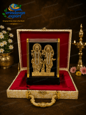 a464fbdc-8bf8-4162-8027-a9b97161de4a Lakshmi Narayan 24K Gold Plated Idol | Lord Vishnu Lakshmi Statue | Hindu God Table Decor | Diwali Housewarming Gift